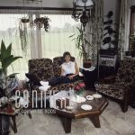 26-06-1981 Dolly Dots, Ria Brieffies at home in Westerland. Photo: Govert de Roos/Connu